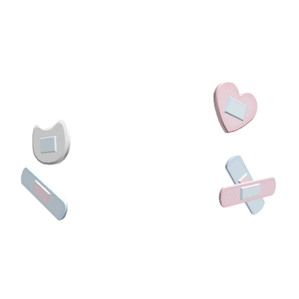 Pink Multi Heart Clips  Roblox Item - Rolimon's