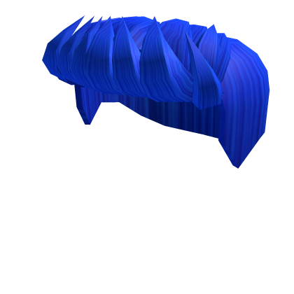 Roblox Item Blue Intense Hairstyle