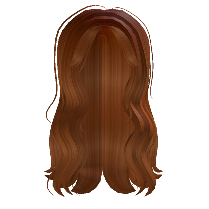 Roblox Item ୨୧  Cute ginger preppy long wavy hair