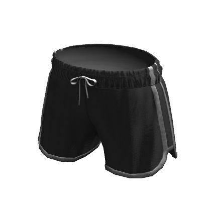 Athletic Loose Gym Drawstring Shorts Black Roblox Item Rolimon s