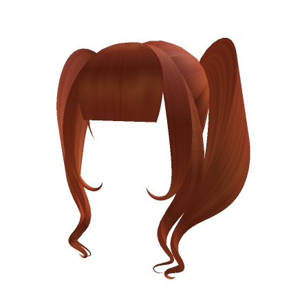 Black Layla Pigtails - Roblox