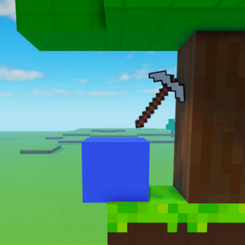 block and pickaxe