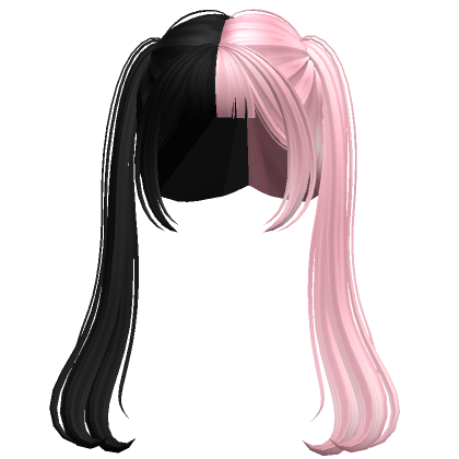 Long Luscious Popular Preppy Hair (Blonde Pink)'s Code & Price - RblxTrade