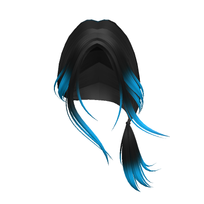 Black Blue Hair's Code & Price - RblxTrade