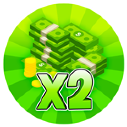 2x Cash Gamepass - Roblox