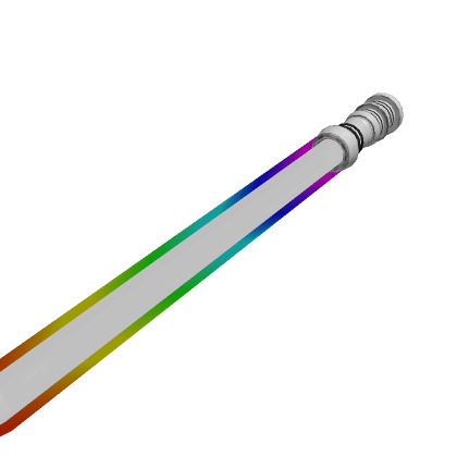 Holdable Rainbow Dual-Bladed Laser Sword (TOP) | Roblox Item - Rolimon's
