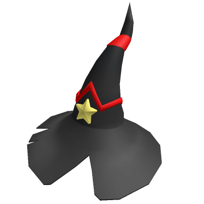 Roblox Item Black Wizard Hat