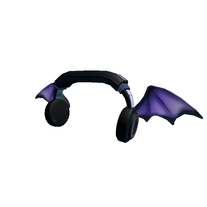 Batwing Headphones  Roblox Item - Rolimon's