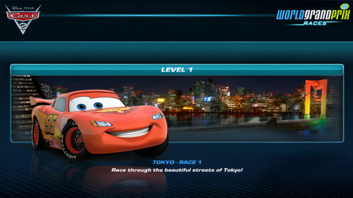 CARS 2: WORLD GRAND PRIX RACES jogo online gratuito em Minijogos