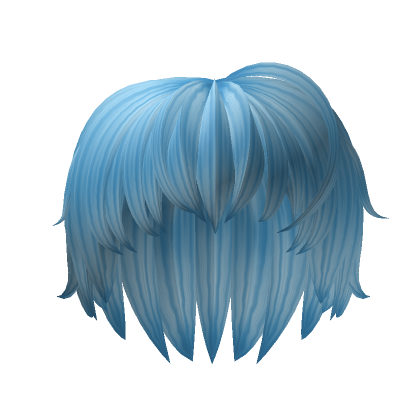 Blue Messy Boy Hair  Roblox Item - Rolimon's