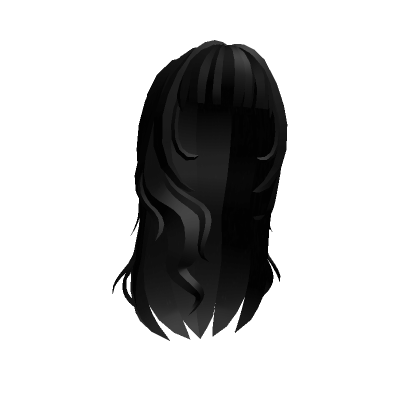 Popular Anime Emo Girl Y2K Cute Bangs (Black) | Roblox Item - Rolimon's
