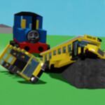 Hill Crash! Blue Train! [!!SKIBI UPDATE!!]
