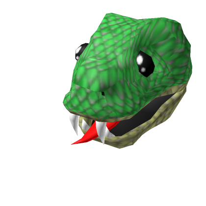 Roblox Item Snake Green Full Head