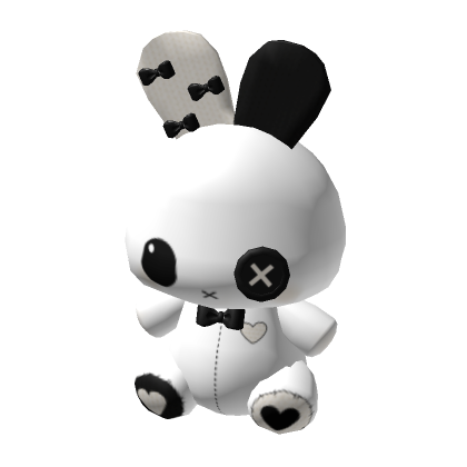 🍀Kawaii White Bunny Plushie | Roblox Item - Rolimon's
