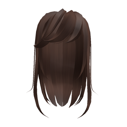Spikey Emo Hair Brown | Roblox Item - Rolimon's