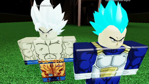 Making Goku and Vegeta in Roblox! (Dragon Ball Z) 