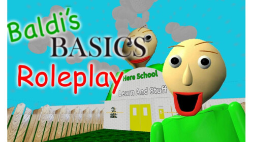 Baldi's Basics in RP and Morphs - Roblox