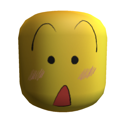 Surprised Noob head | Roblox Item - Rolimon's