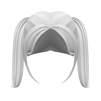 Roblox Item White Short Pigtails 