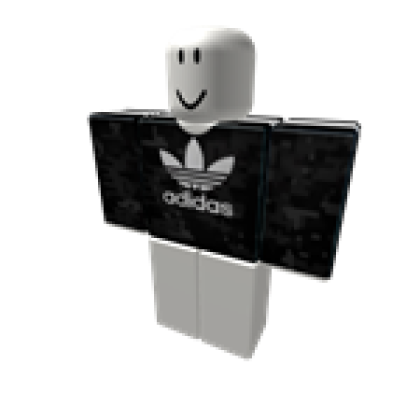 Digital Cloudy bulge Adidas Black Hoodie - Roblox