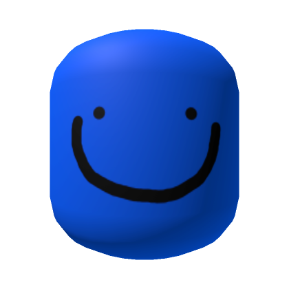 Roblox Item Blue Happy Titan Head