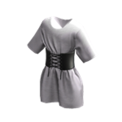 Free roblox t-shirt Girl roblox free outfit Covered jacket white bow corset