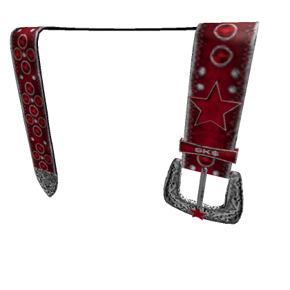 Ninja's Sai Belt (Red)  Roblox Item - Rolimon's