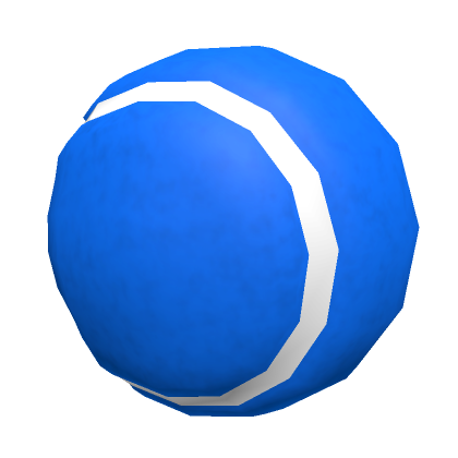 Roblox Item Tennis ball blue