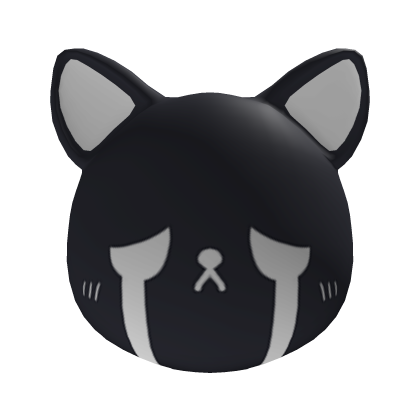 Roblox Item Dark Cat Mask