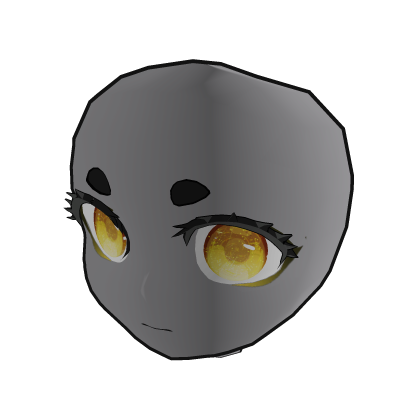 Chibi Head Gold eyes - Dynamic Head