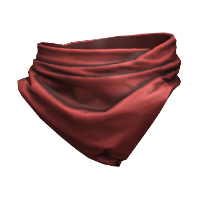 Roblox Item Red Military Scarf