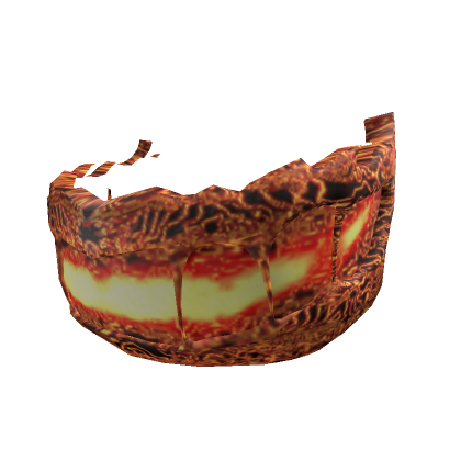 Roblox Item Lava Mouth Mask