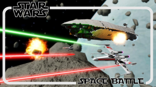 roblox star wars space battle｜TikTok Search