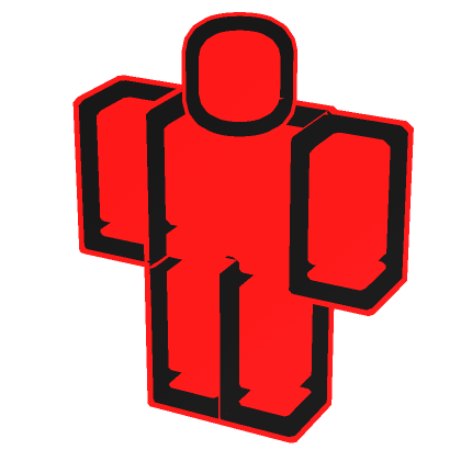 Robloxian 2.0) Outline Red Avatar Aura
