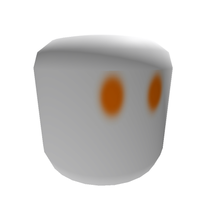 orange fearful eyes - white head | Roblox Item - Rolimon's