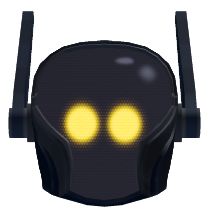 Roblox Item Default Gold Neon Cyber Mask