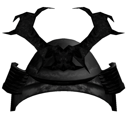 Casque de samouraï Darmagon noir - Roblox