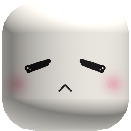 Sad Ghost Face - Roblox