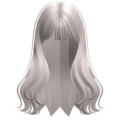 Cute Wavy Hairstyle (Silver) | Roblox Item - Rolimon's