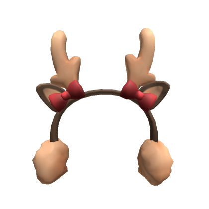 Roblox Item Reindeer Earmuffs