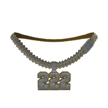 222 GOLD ICED OUT CUBAN CHAIN | Roblox Item - Rolimon's