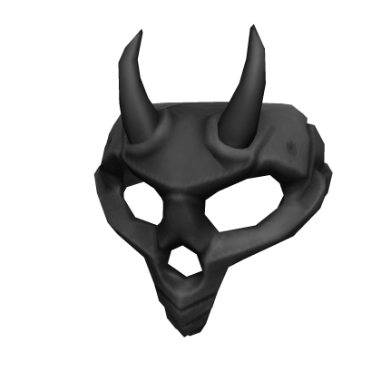 Dark scifi skull mask - Roblox