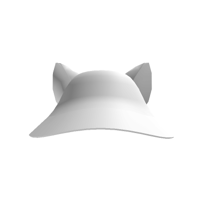 Roblox Item Withe Cat Hat 🐾