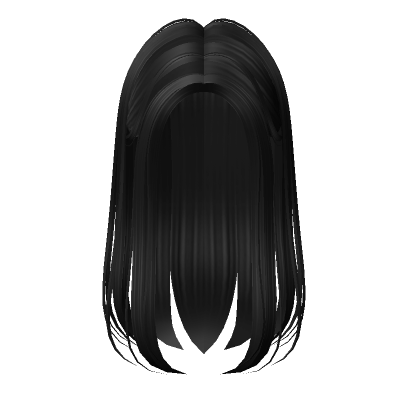 Long Pretty Girl Hair (Black) | Roblox Item - Rolimon's