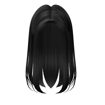 Pretty long black hair - Roblox