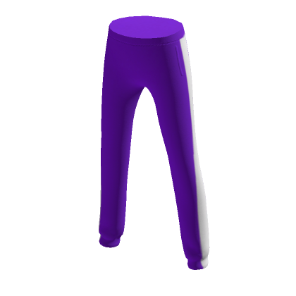 Gaming Temp - Free to use roblox pants template! Purple yellow