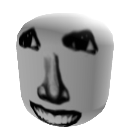 Scary Mad Cursed Face (Big Head)