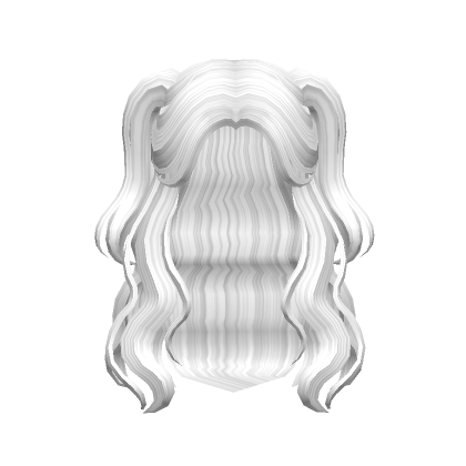 Cute White hair - Roblox