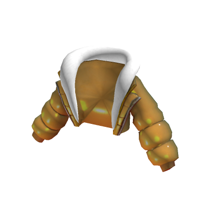 Roblox Item adidas Christmas Puffy Cropped Jacket in Gold