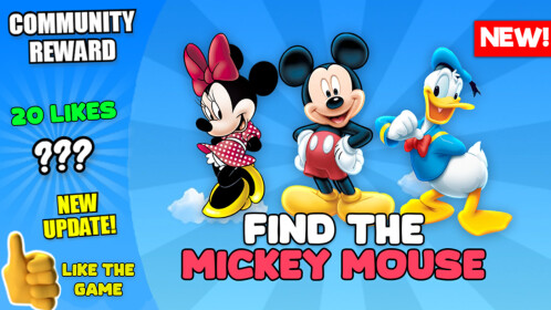 CITY] Find The Mickey Mouse [107] - Roblox